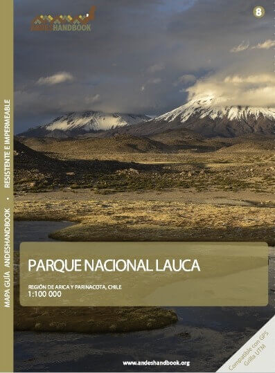 Mapa guía - Parque Nacional Lauca